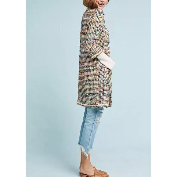 Ettiwa Anthropologie Tweed Berwyn Jacket - Picture 2 of 9